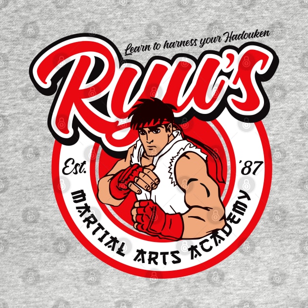 Ryu's Martial Arts Academy by Alema Art